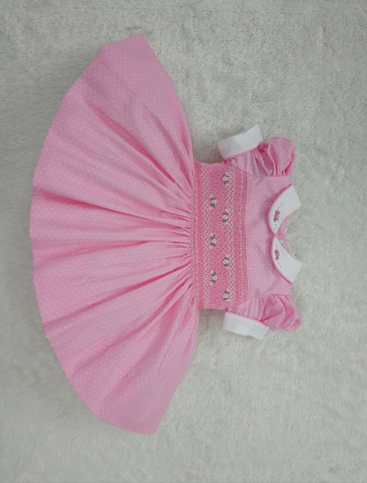 Pink Polkadot Dress