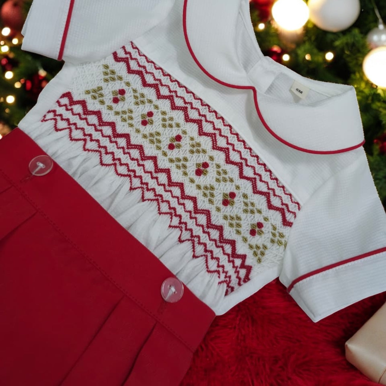 Boys smocked suit ( got matching dress ) PRE ORDER HERE IN 3 WEEKS