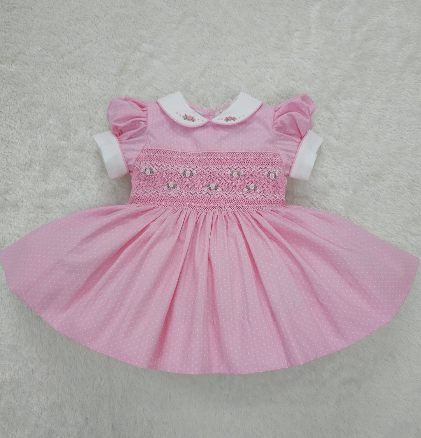 Pink Polkadot Dress