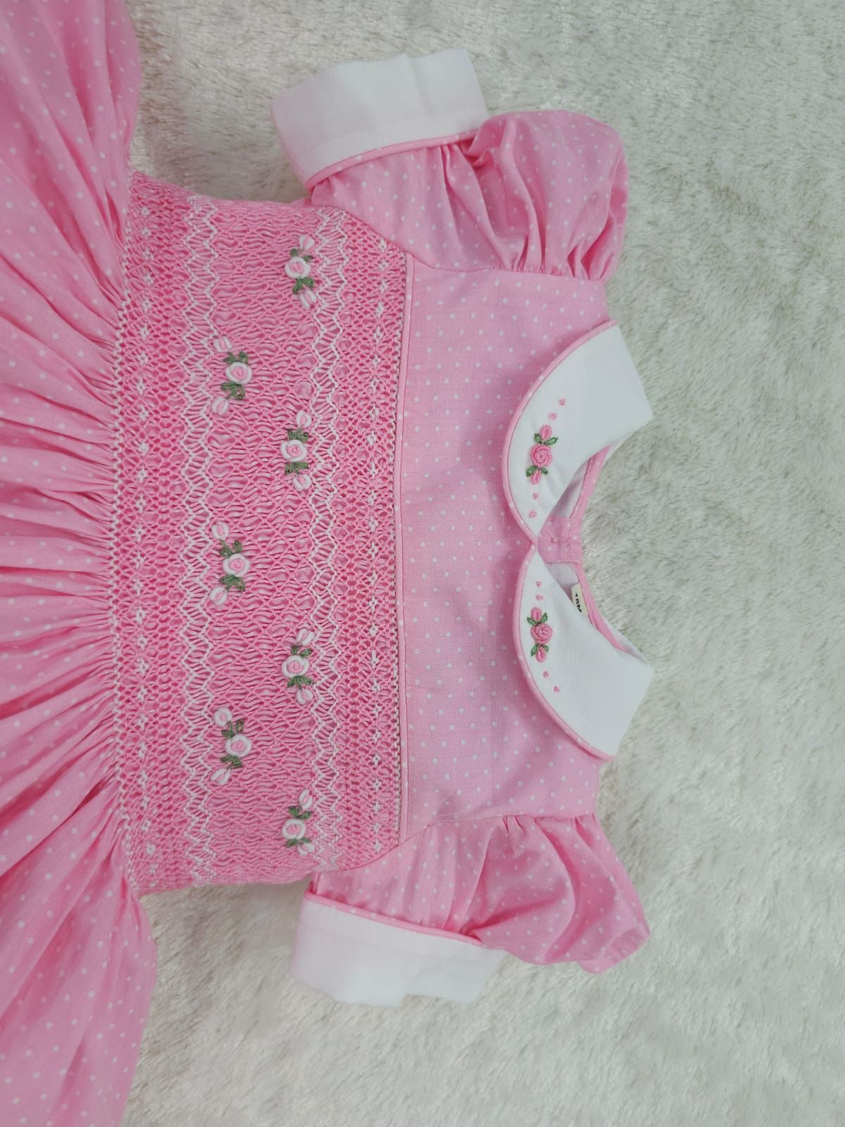 Pink Polkadot Dress