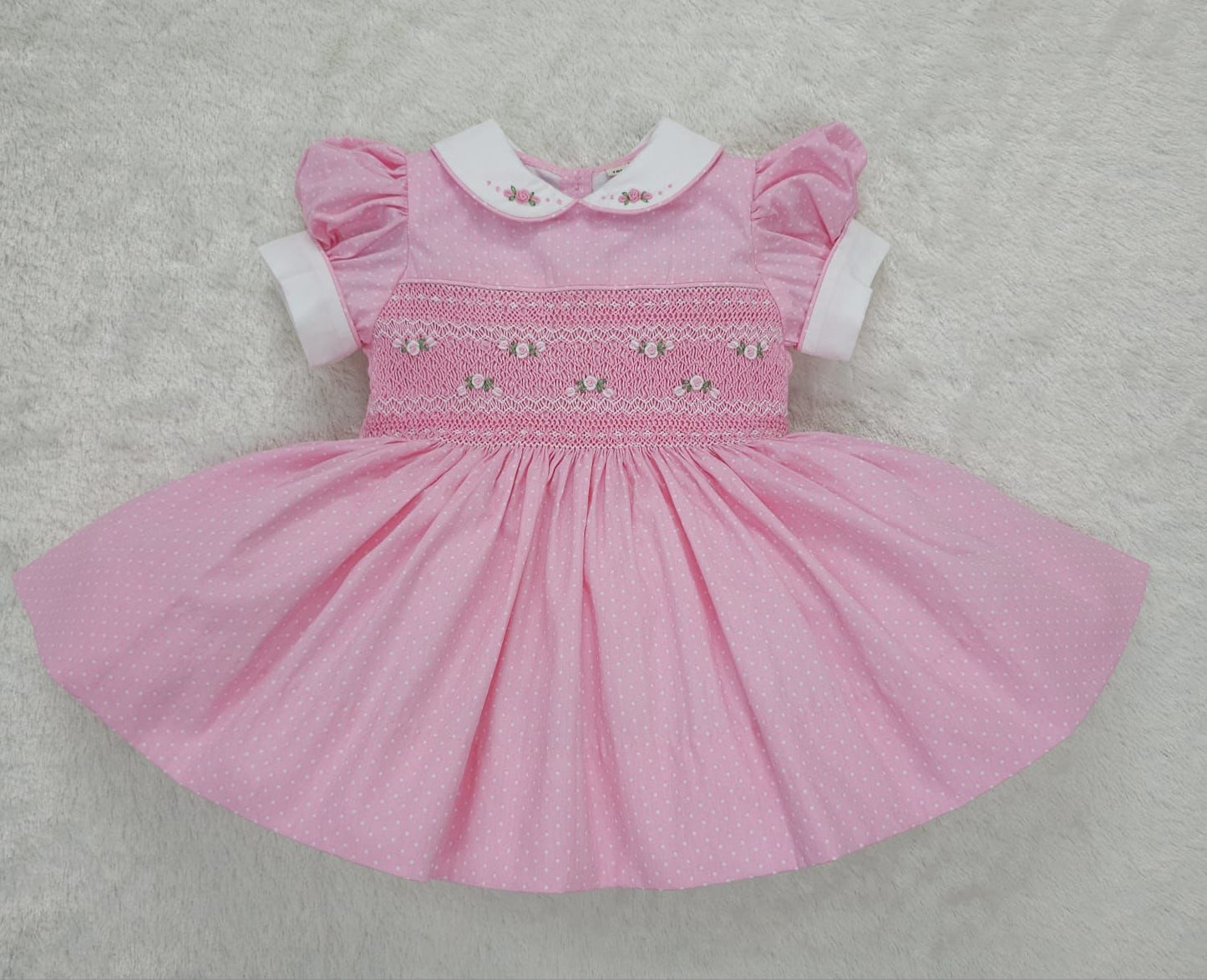 Pink Polkadot Dress