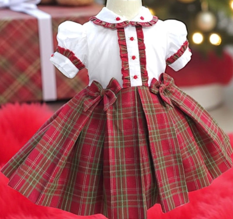 Classic tartan dress PRE ORDER HERE IN 2 WEEKS