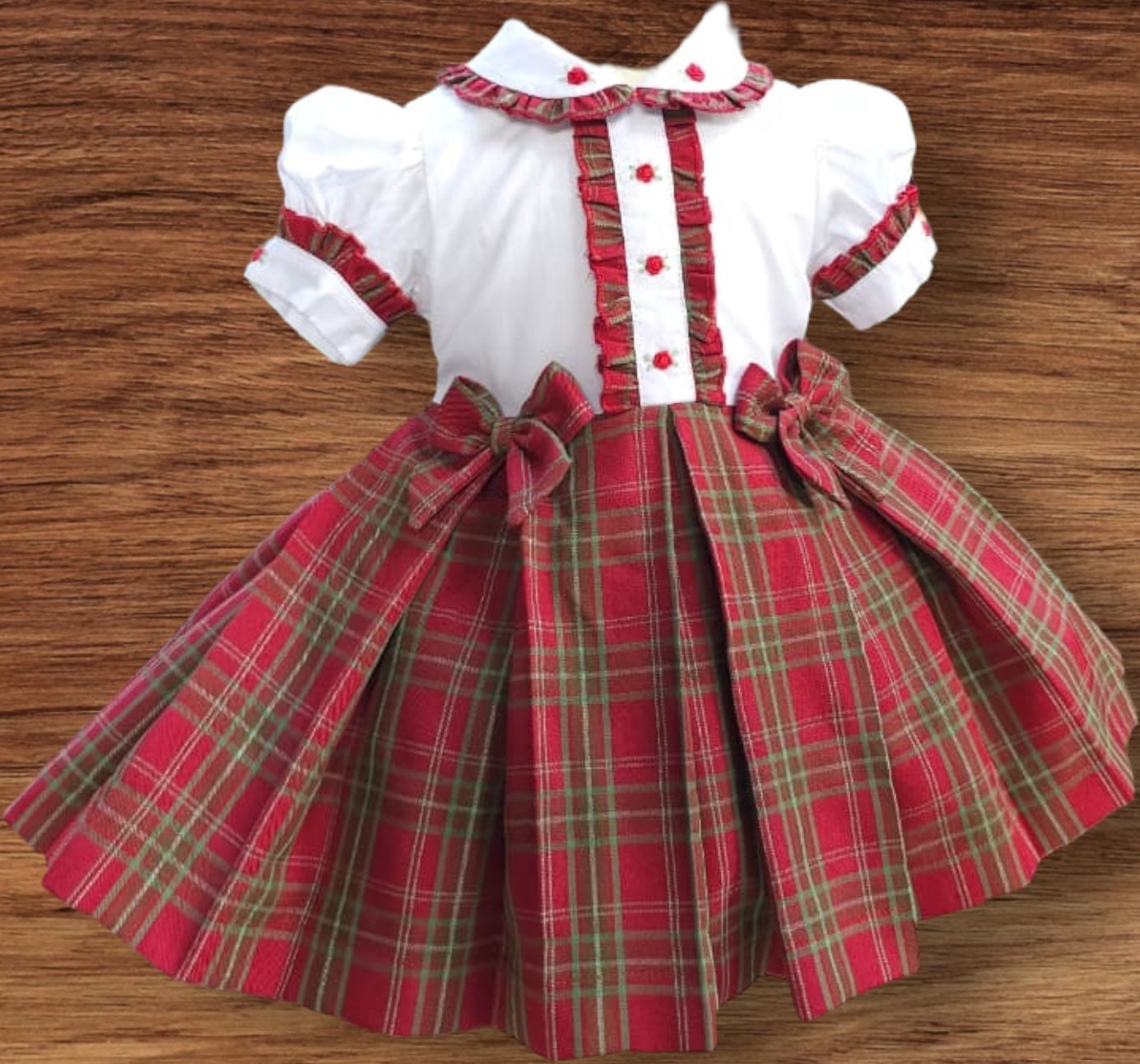 Classic tartan dress PRE ORDER HERE IN 2 WEEKS