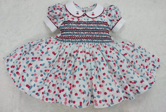 Kirschen Babykleid