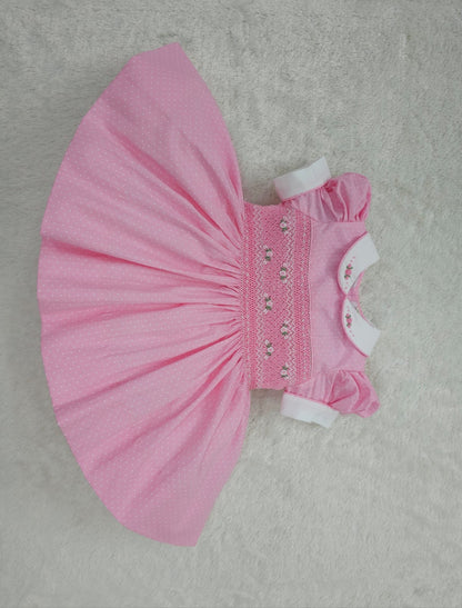 Pink Polkadot Dress
