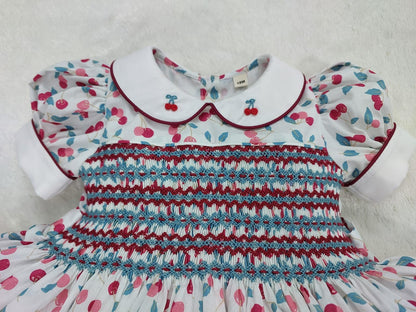 Kirschen Babykleid