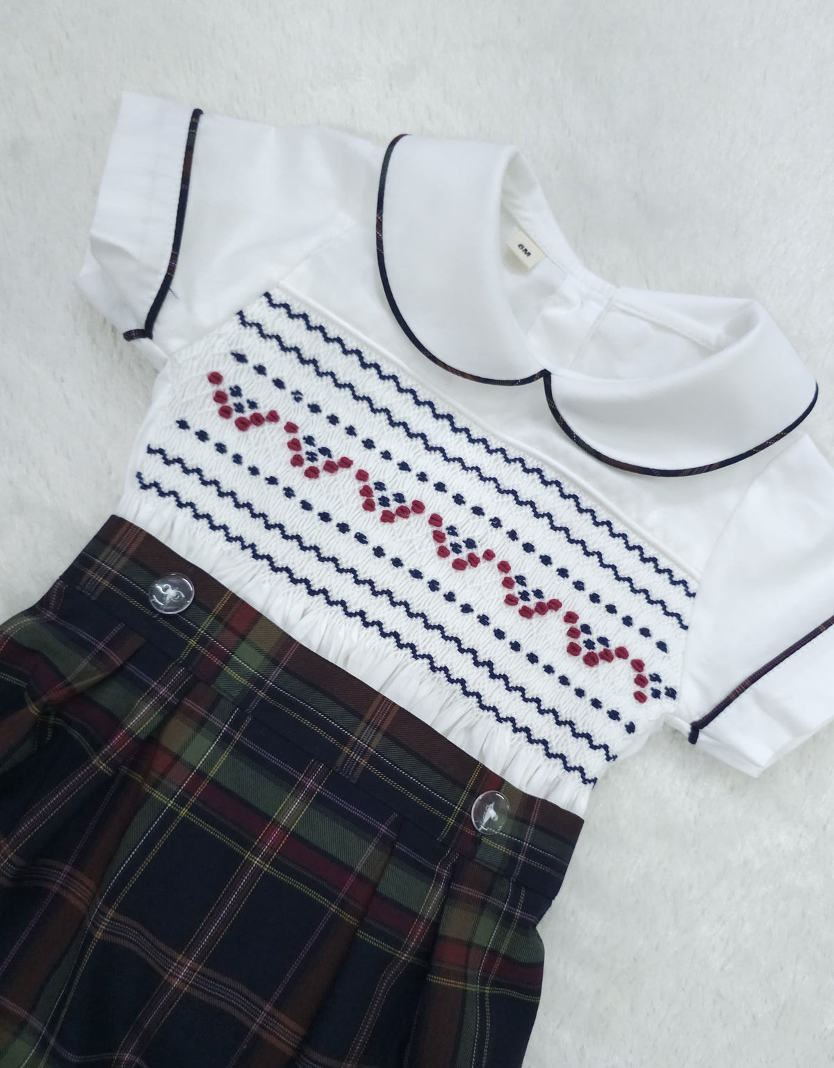 Boys Hand-Smocked Suit