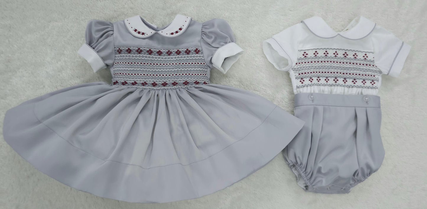 Silver boys suit ( got matching dress available )