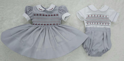 Silver boys suit ( got matching dress available )