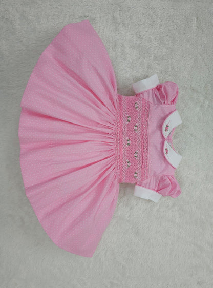 Pink Polkadot Dress