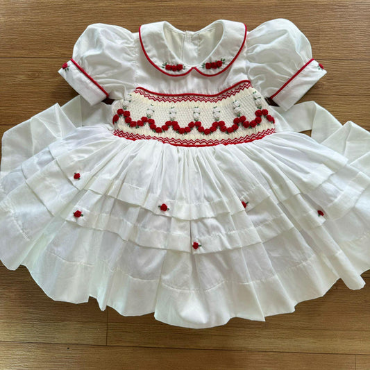 Garland smocked dress