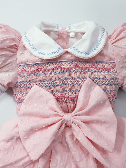 Luxe Swiss dot romper ( got matching dress available )