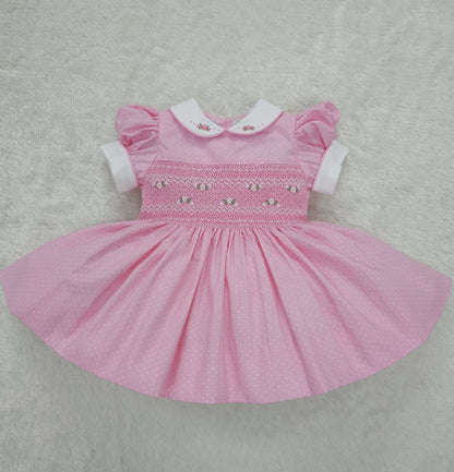 Pink Polkadot Dress