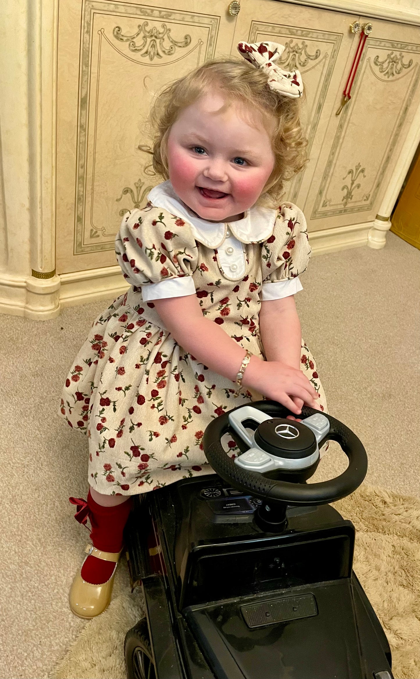 Corduroy classic dress