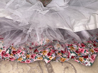 Floral smocked back and front