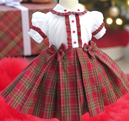 Classic tartan dress PRE ORDER HERE IN 2 WEEKS