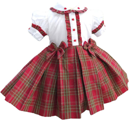 Classic tartan dress PRE ORDER HERE IN 2 WEEKS