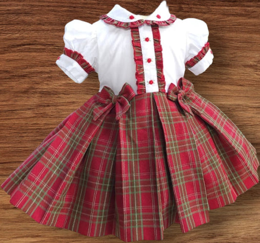 Classic tartan dress PRE ORDER HERE IN 2 WEEKS