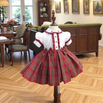 Classic tartan dress PRE ORDER HERE IN 2 WEEKS