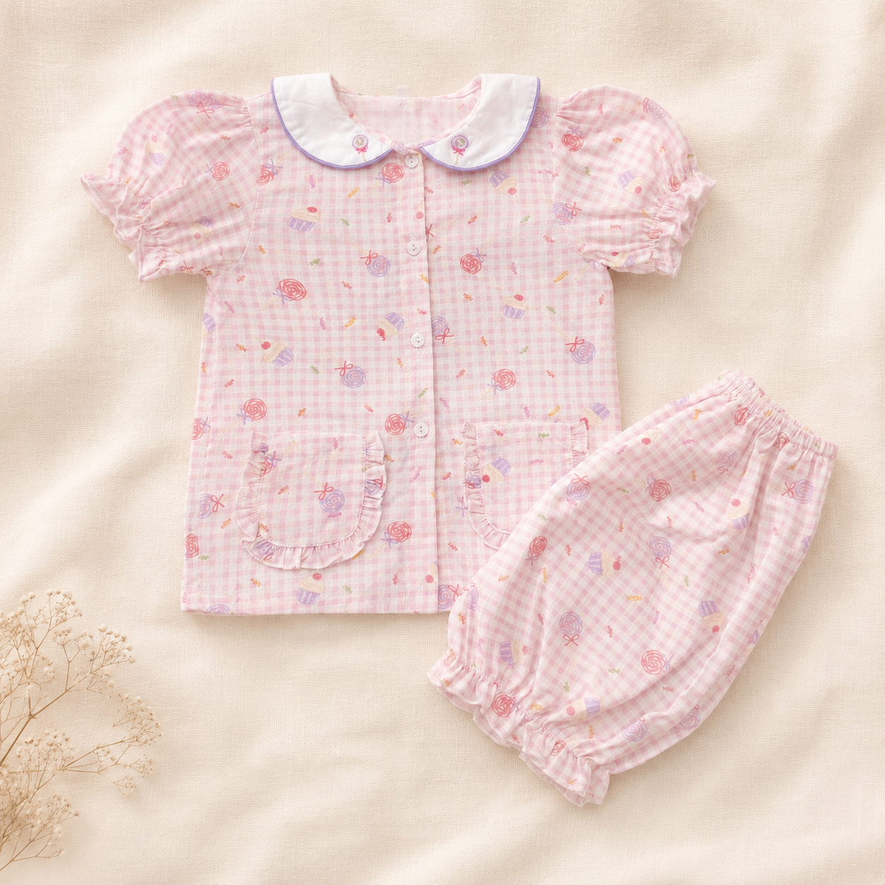Candy Classic PJ Short Set